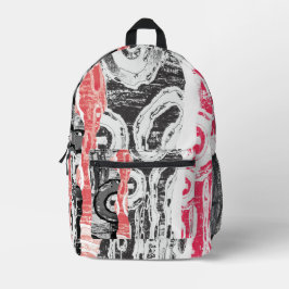Mochila Impresa Backpack – Abstract Land