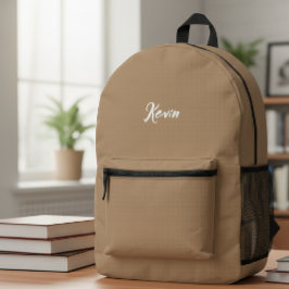 Mochila Impresa Backpack with initials of the name, school bag