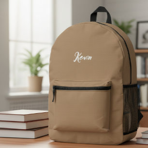 Mochila Impresa Backpack with initials of the name, school bag