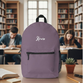 Mochila Impresa backpack with initials of the name, school bag