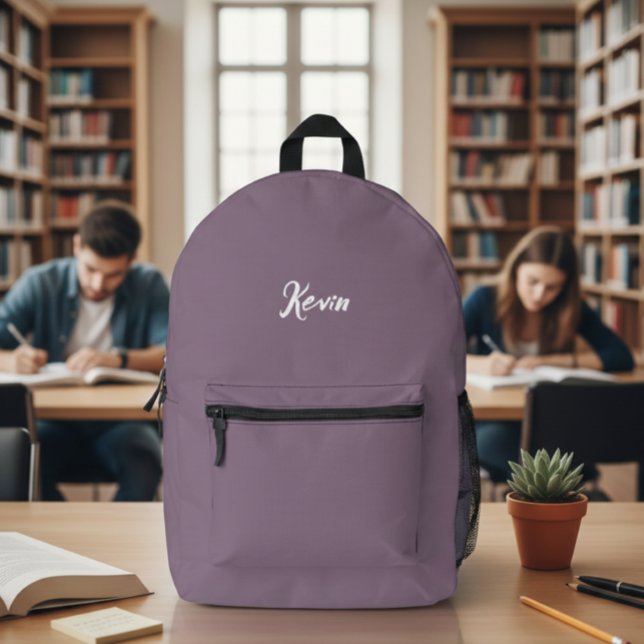 Mochila Impresa backpack with initials of the name, school bag (Subido por el creador)
