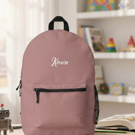 Mochila Impresa backpack with initials of the name, school bag