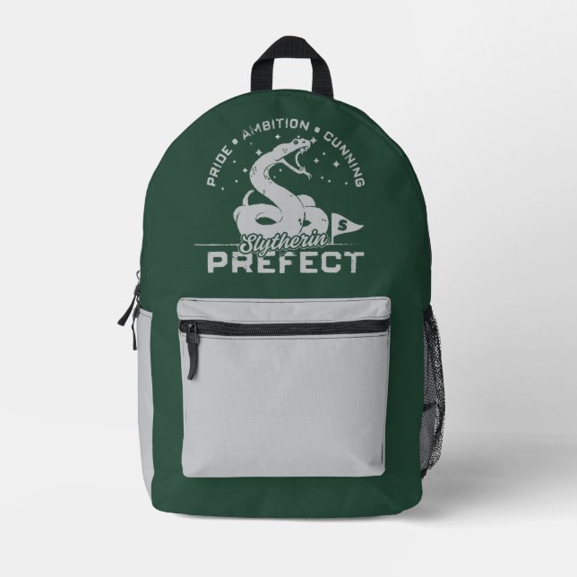 Mochila Impresa Badge Prefecto SLYTHERIN™ (Anverso)