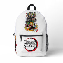 Bag pack, DEMON SLAYER, BLANCO