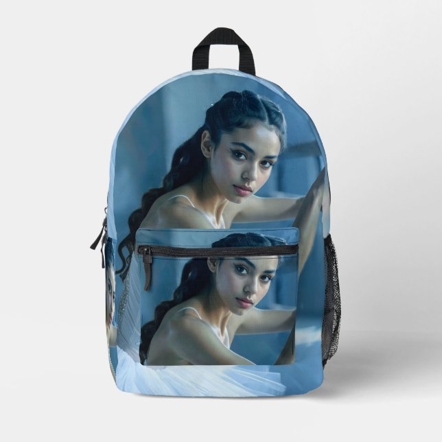 MOCHILA IMPRESA BALLET Y DANZA (Anverso)
