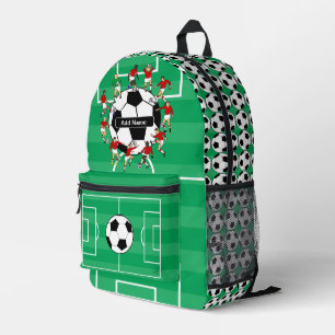 Mochila Impresa Baloncesto y jugadores de fútbol personalizados