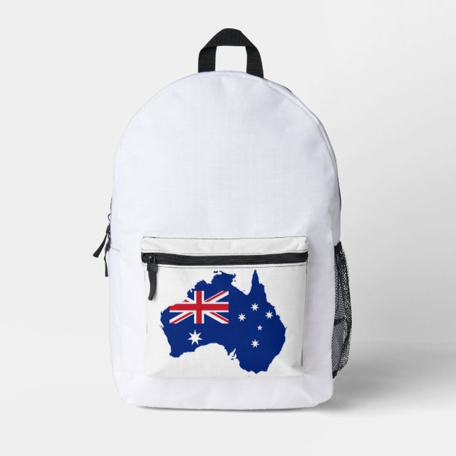 Mochila Impresa bandera de Australia (Anverso)
