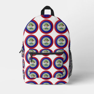 Mochila Impresa Bandera de Belice