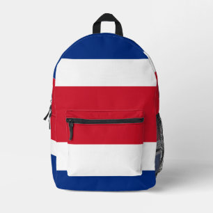 Mochila Impresa Bandera de Costa Rica