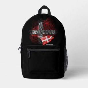 Mochila Impresa bandera de Dinamarca