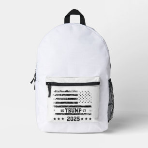 Mochila Impresa Bandera de Estados Unidos. Donald Trump.