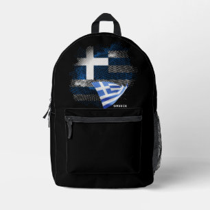 Mochila Impresa bandera de Grecia