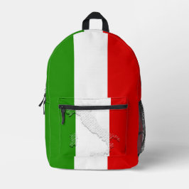 Mochila Impresa Bandera de Italia