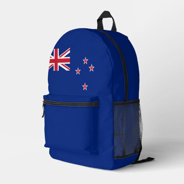 Mochila Impresa Bandera de Nueva Zelanda (Esquina derecha trasera )