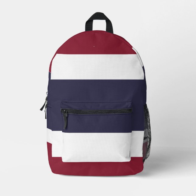 Mochila Impresa Bandera de Tailandia (Anverso)