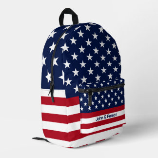 Mochila Impresa Bandera estadounidense