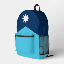 Mochila Impresa Bandera estatal de Minnesota