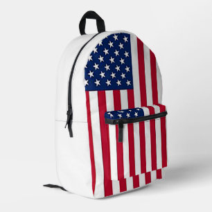 Mochila Impresa Bandera nacional de los Estados Unidos