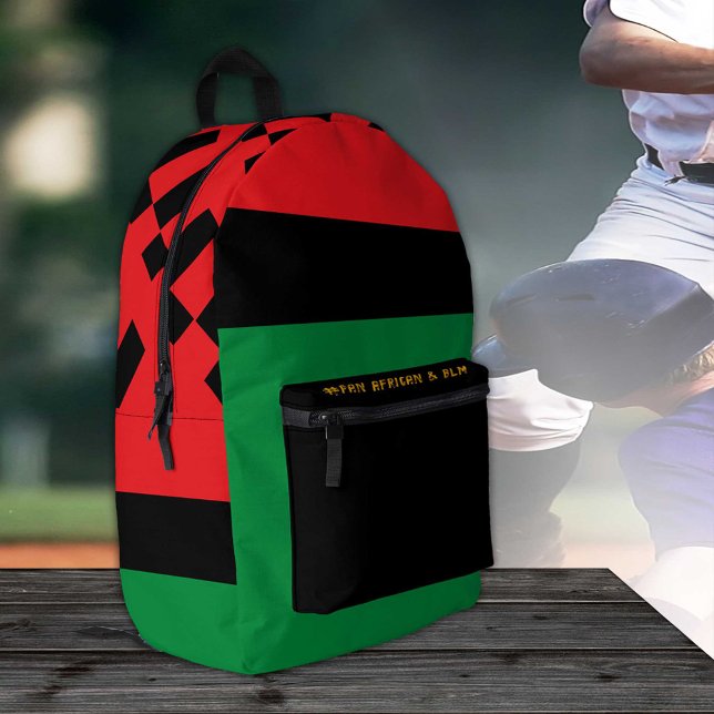 Mochila Impresa Bandera Panafricana y símbolo de la Unión, patriot (Subido por el creador)