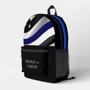 Mochila Impresa Bandera policial