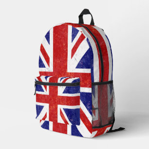 Mochila Impresa Bandera Retro Union Jack