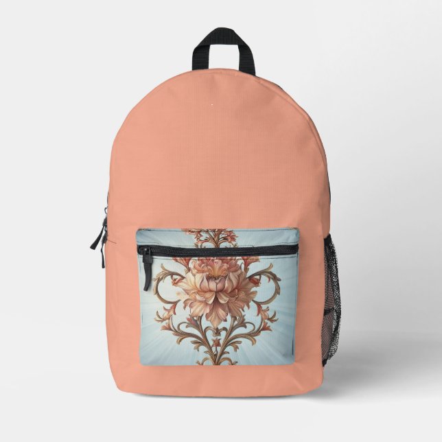 Mochila Impresa Baroque Rose   (Anverso)