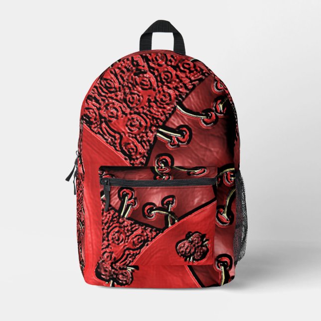 Mochila Impresa Bazar de Arándanos (Anverso)