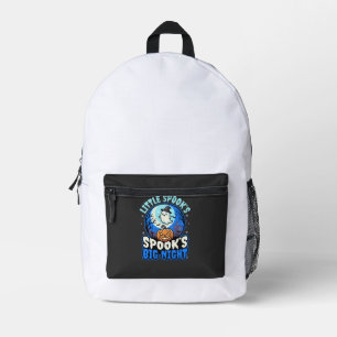 Mochila Impresa Bebé Fantasma Bajo la Luz de la Luna de Halloween