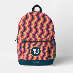 Mochila Impresa Bella escuela secundaria de fútbol Personalizado