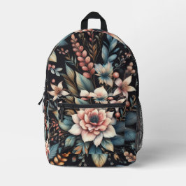 Mochila Impresa Belleza botánica