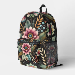 Mochila Impresa Belleza Florecida