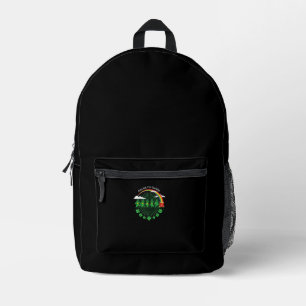 Mochila Impresa Bésame, estoy agradecido por el arcoiris