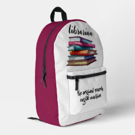 Mochila Impresa Bibliotecario