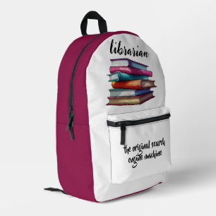 Mochila Impresa Bibliotecario