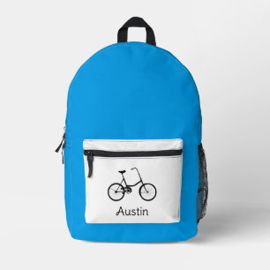 Mochila Impresa Bicicleta para niños personalizada