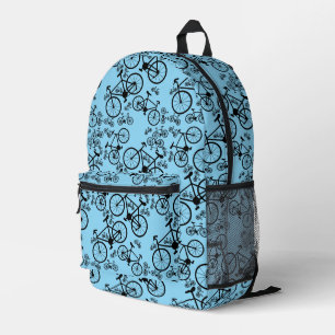 Mochila Impresa Bicicletas grandes y pequeñas