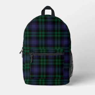 Mochila Impresa Black Watch Tartán, Plaid