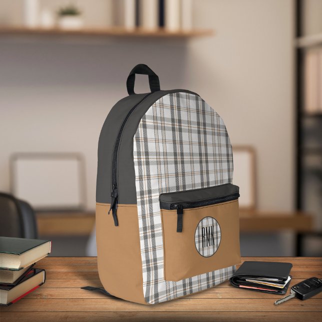 Mochila Impresa Blanco moderno de porcelana retorcida (Subido por el creador)