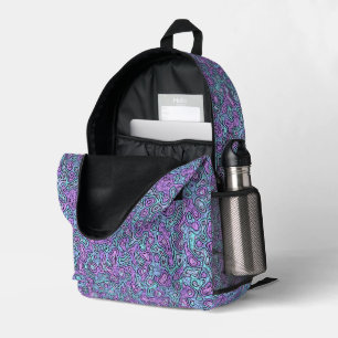 Mochila Impresa Blob Trippy Colorful
