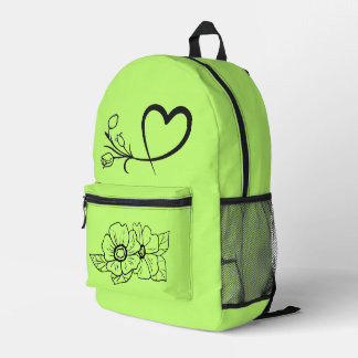 Mochila Impresa Bloom Bright – Simple Flower Backpack