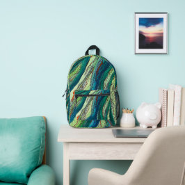 Mochila Impresa Blues y greens de Doodle