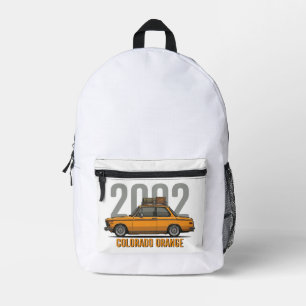 Mochila Impresa BMW 2002 naranja Colorado