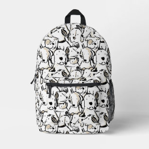Mochila Impresa Boceto de mascota de perro lindo - Cachorro en bla