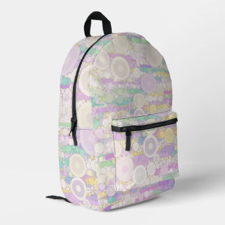 Mochila Impresa Boho Bubbles