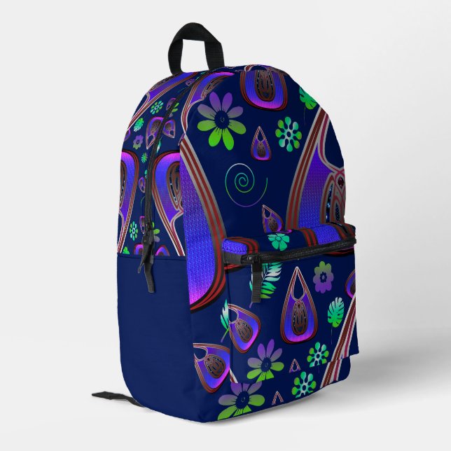 Mochila Impresa Boho My Treasure 0 Pattern (Esquina izquierda trasera)