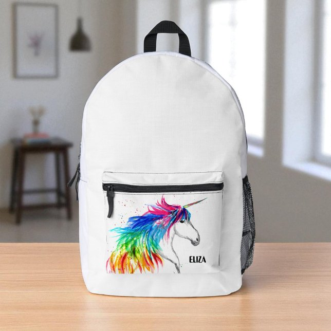 Mochila Impresa Boho Rainbow Cute Chicas Unicorn Niños (Subido por el creador)