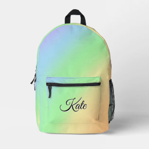 Mochila Impresa Bonito Colorida Girasol moderno