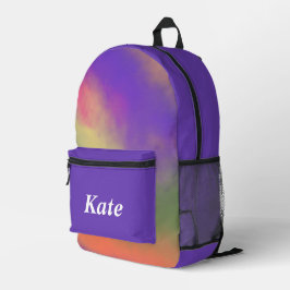 Mochila Impresa Bonito Colorida Girasol moderno