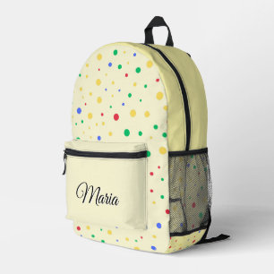 Mochila Impresa Bonito Colorida Girasol moderno