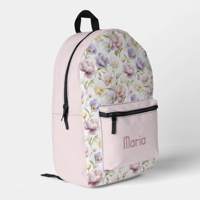 Mochila Impresa Bonito Colorosa Girona Floral (Esquina izquierda trasera)